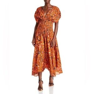 ALC Lucia Cotton Midi Dress